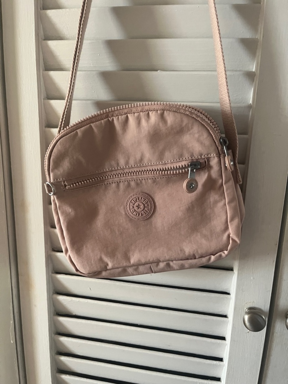 Kipling Small Crossbody Bag in Blush Pink